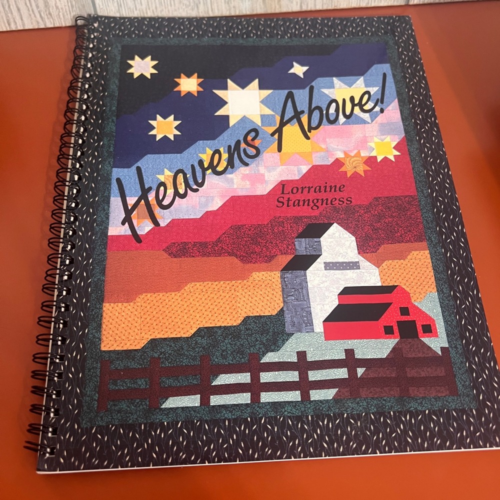 Heavens Above Lorraine Stangness Quilting Pattern Book 1992 Celestial Landscapes